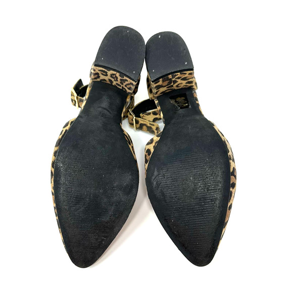 Shoe//Design Copenhagen size eu 36 US 5.5 leopard print d'orsay heels - Picture 5 of 7
